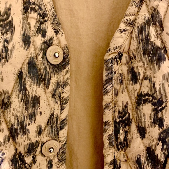 GANNI Leopard Oversized Vest - Picture 2 of 6